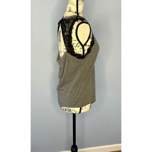 RED by Buckle Lace V-Neck Bodysuit Women’s L Gray - Picture 4 of 11